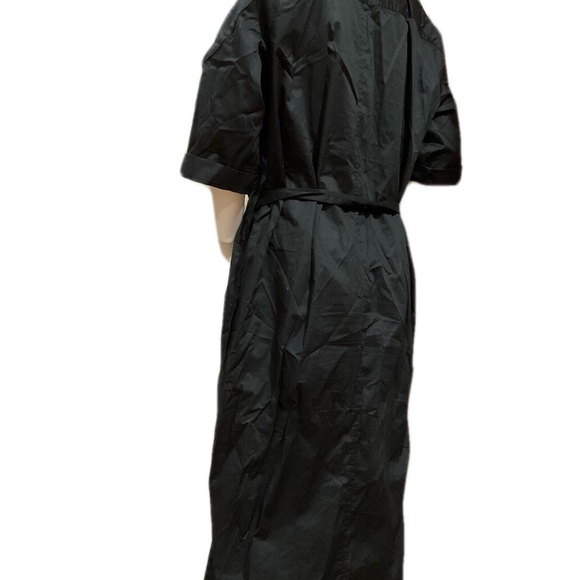 Tesoro Moda Henley black dress size S/M - Picture 4 of 6